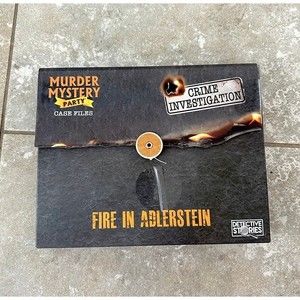 Murder Mystery Party Case Files: Fire in Alderstein Party Game